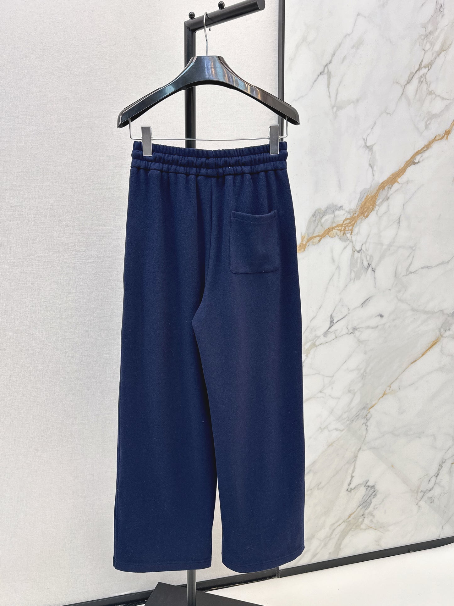 Straight-leg casual pants