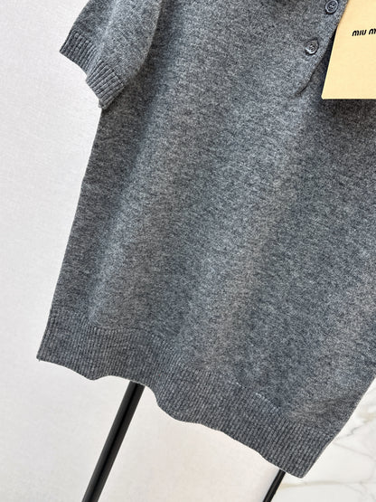 Detachable Collar Polo Shirt