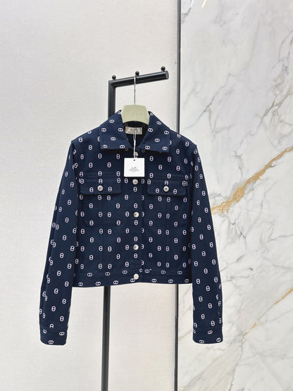 Pig Nose Denim Casual Jacket