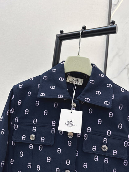 Pig Nose Denim Casual Jacket