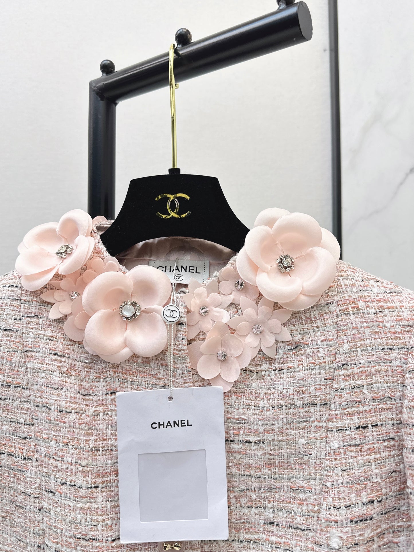 3D Floral Embellished Jacket