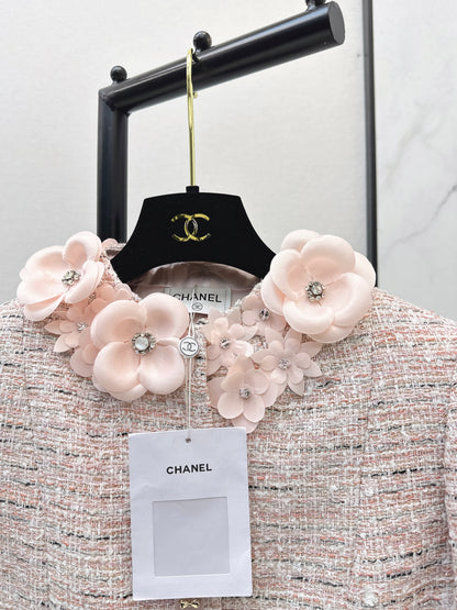 3D Floral Embellished Jacket