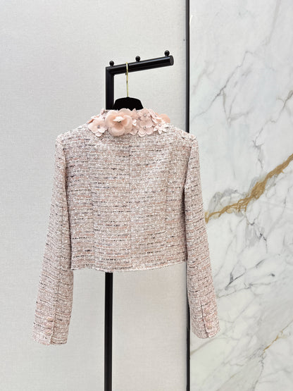 3D Floral Embellished Jacket