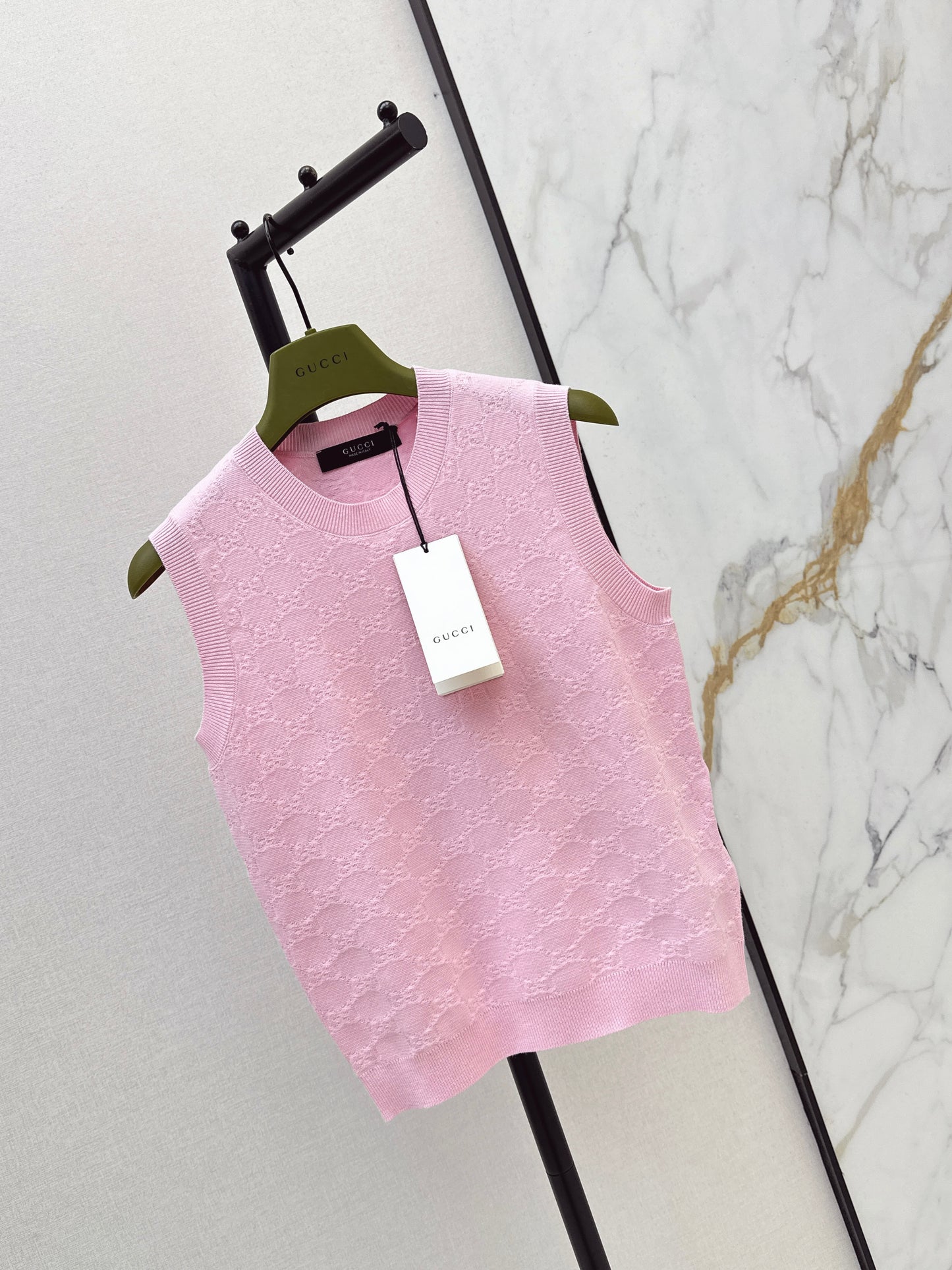 Jacquard Knit Vest