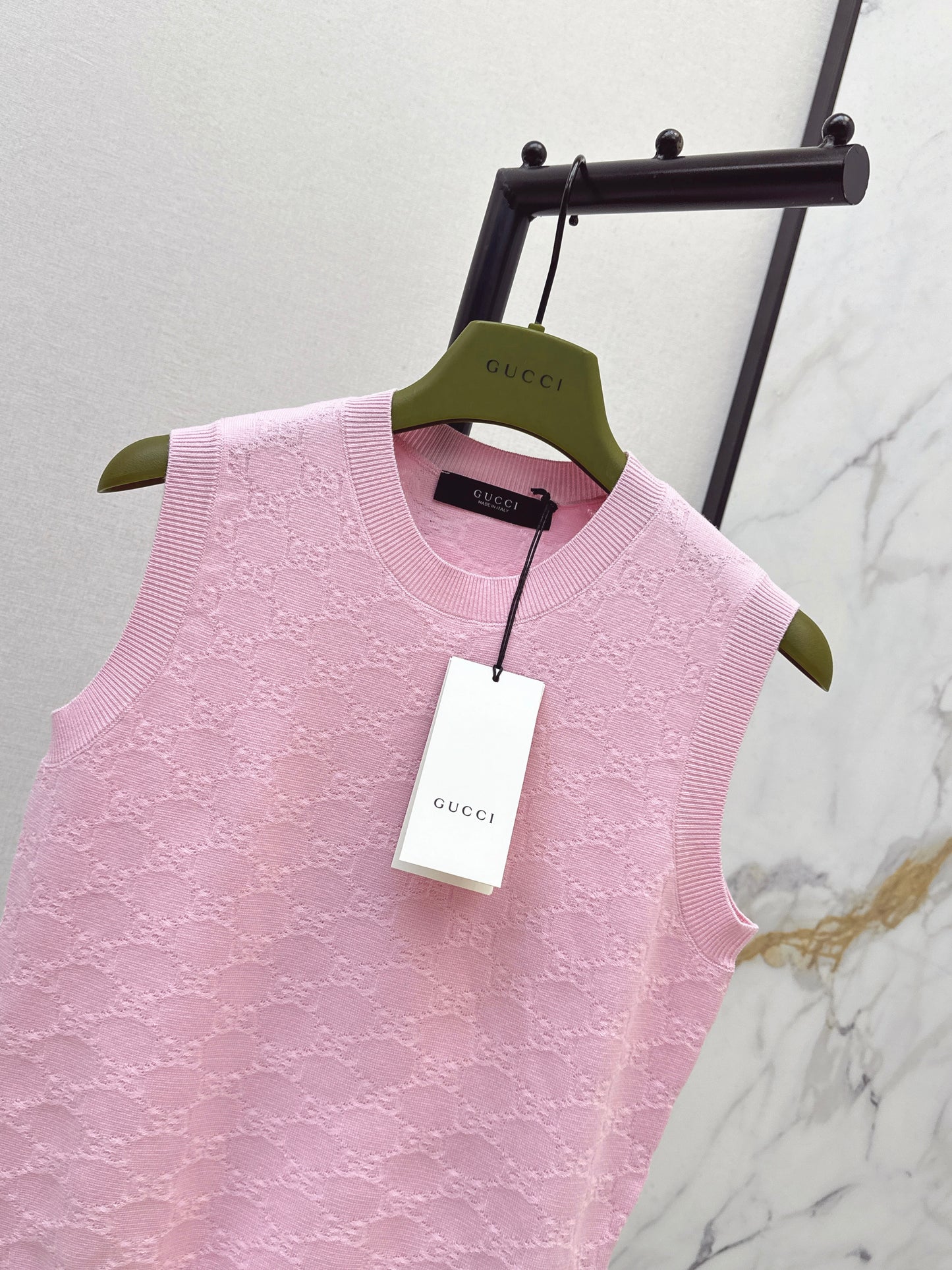 Jacquard Knit Vest