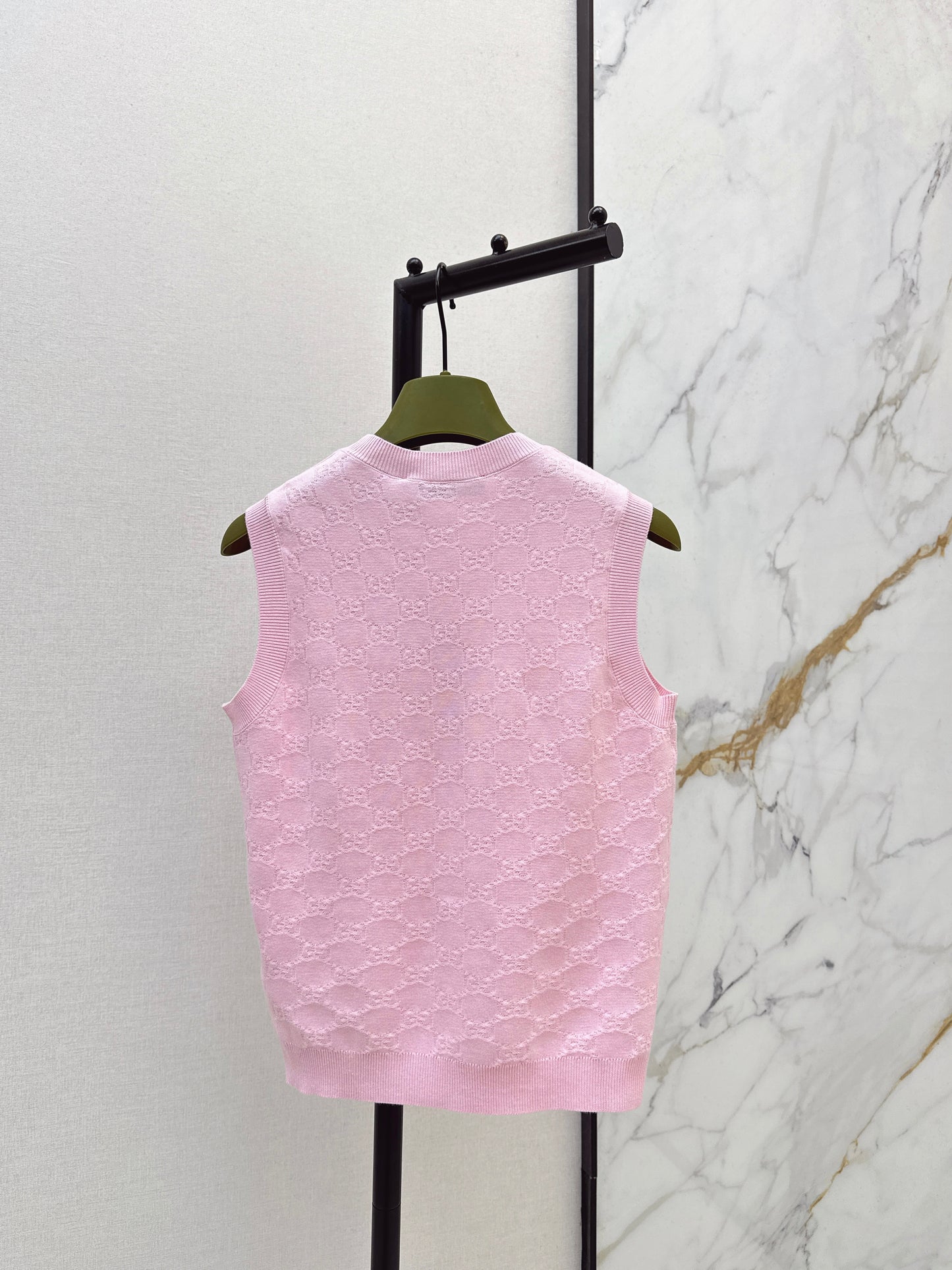 Jacquard Knit Vest