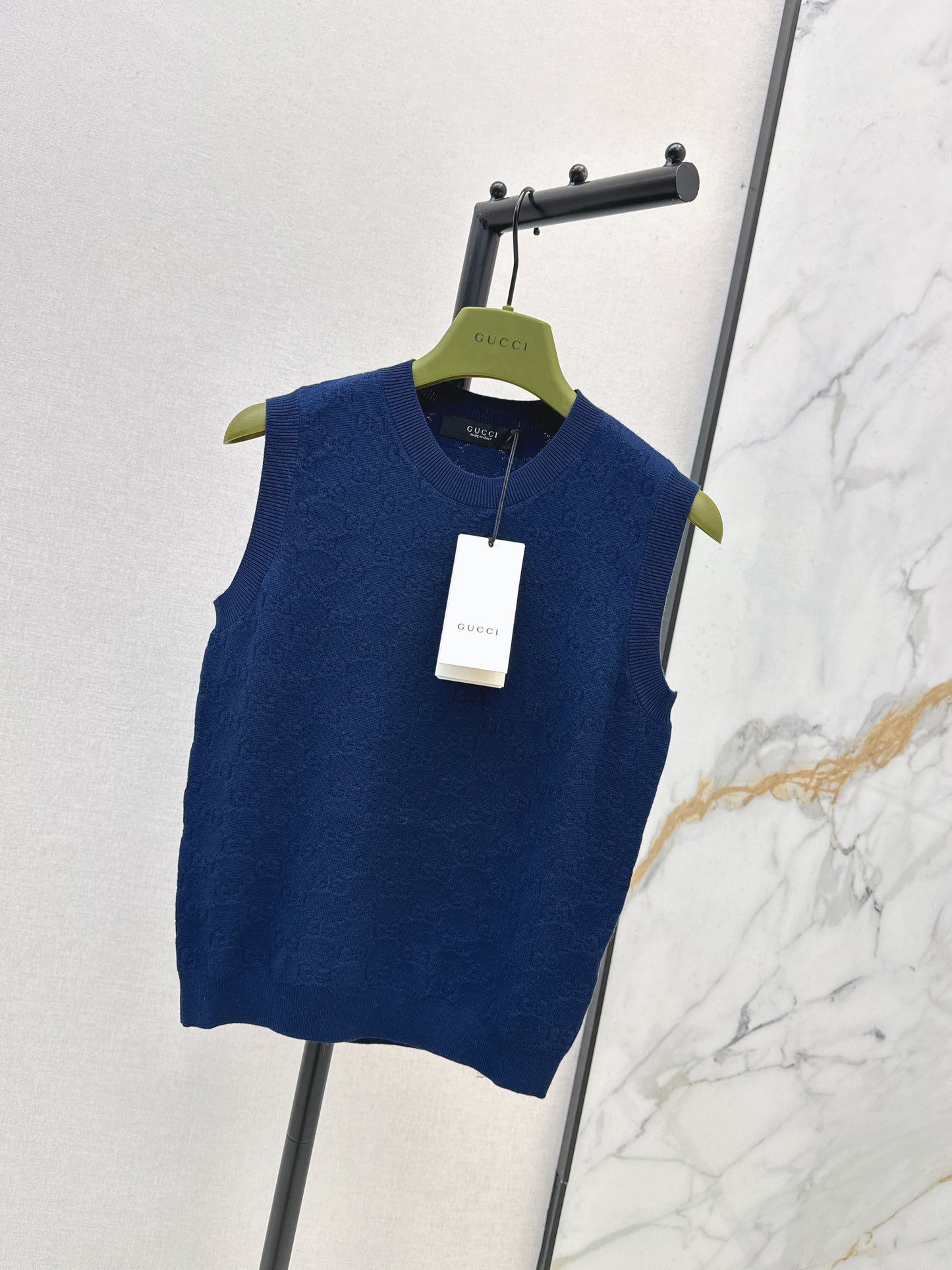 Jacquard Knit Vest