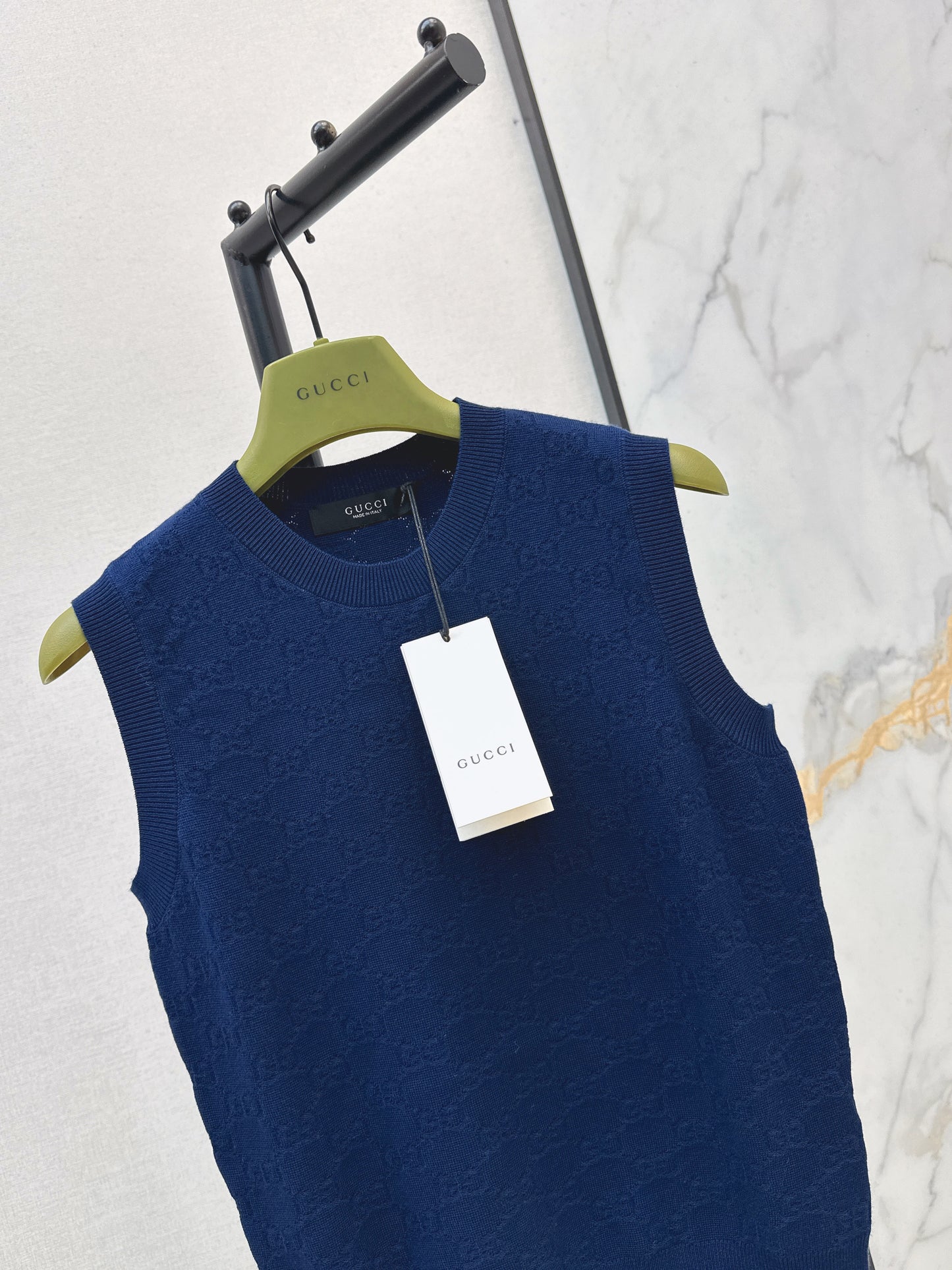Jacquard Knit Vest