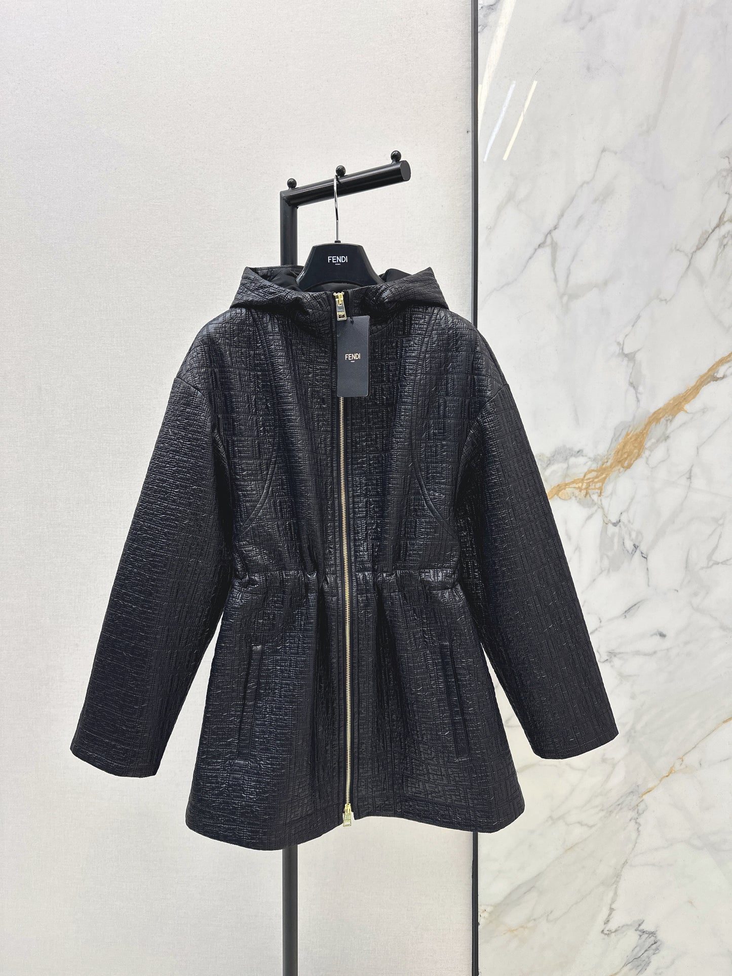 Subtle Quilted Parka