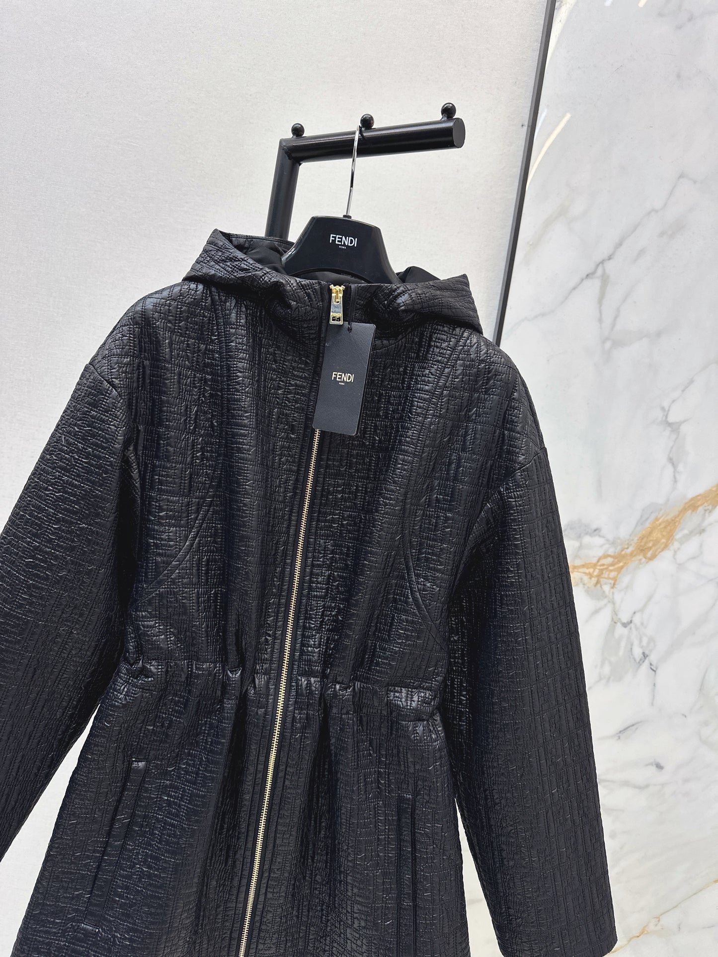 Subtle Quilted Parka