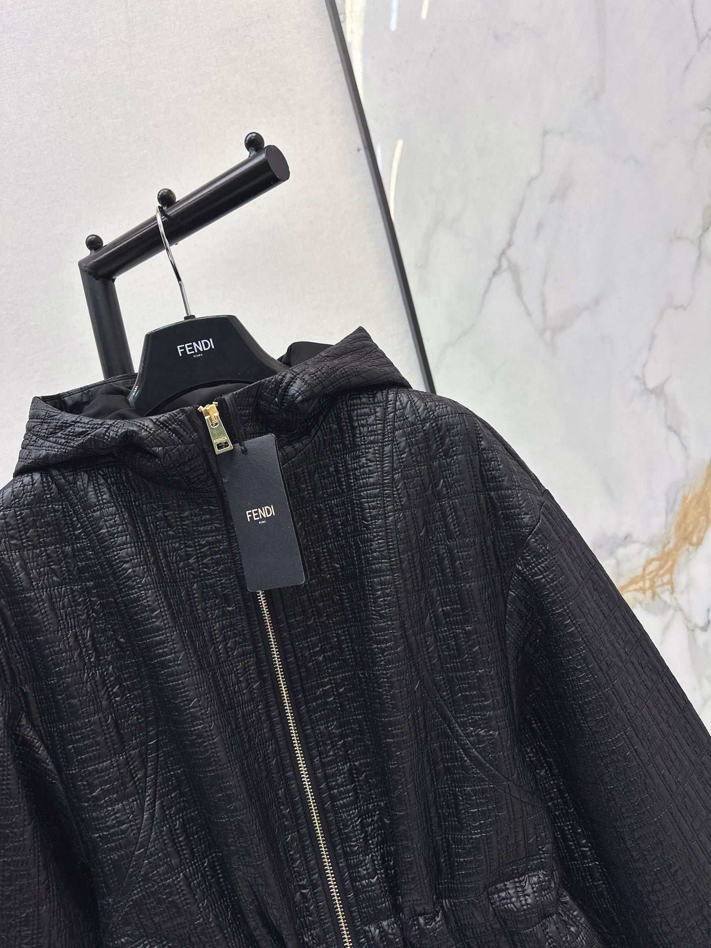 Subtle Quilted Parka