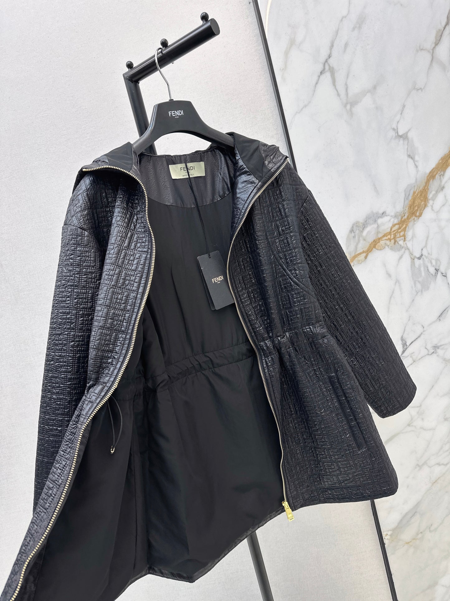 Subtle Quilted Parka