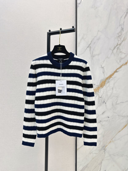 Striped Knit Sweater
