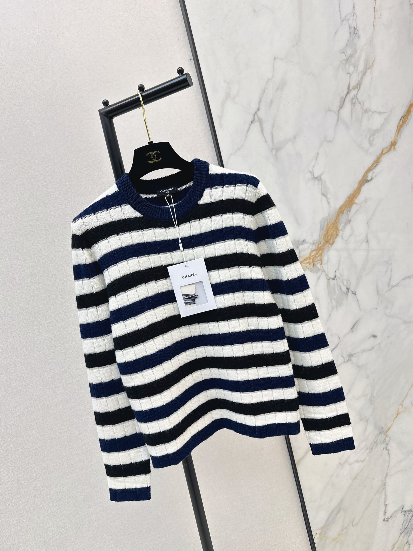 Striped Knit Sweater