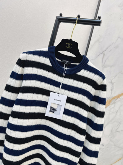 Striped Knit Sweater