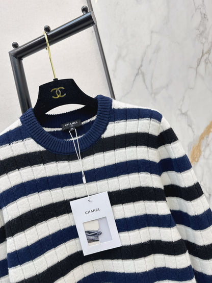 Striped Knit Sweater