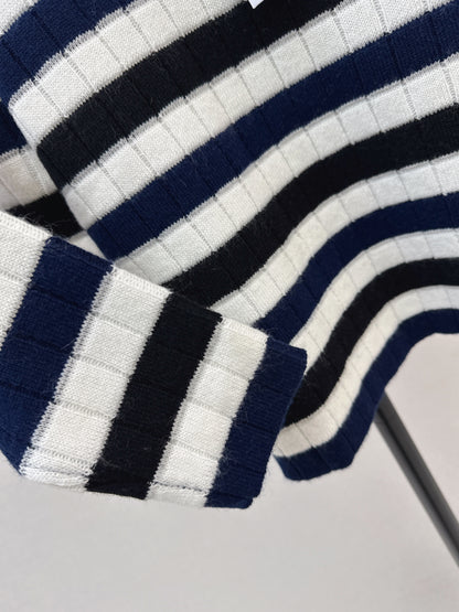 Striped Knit Sweater