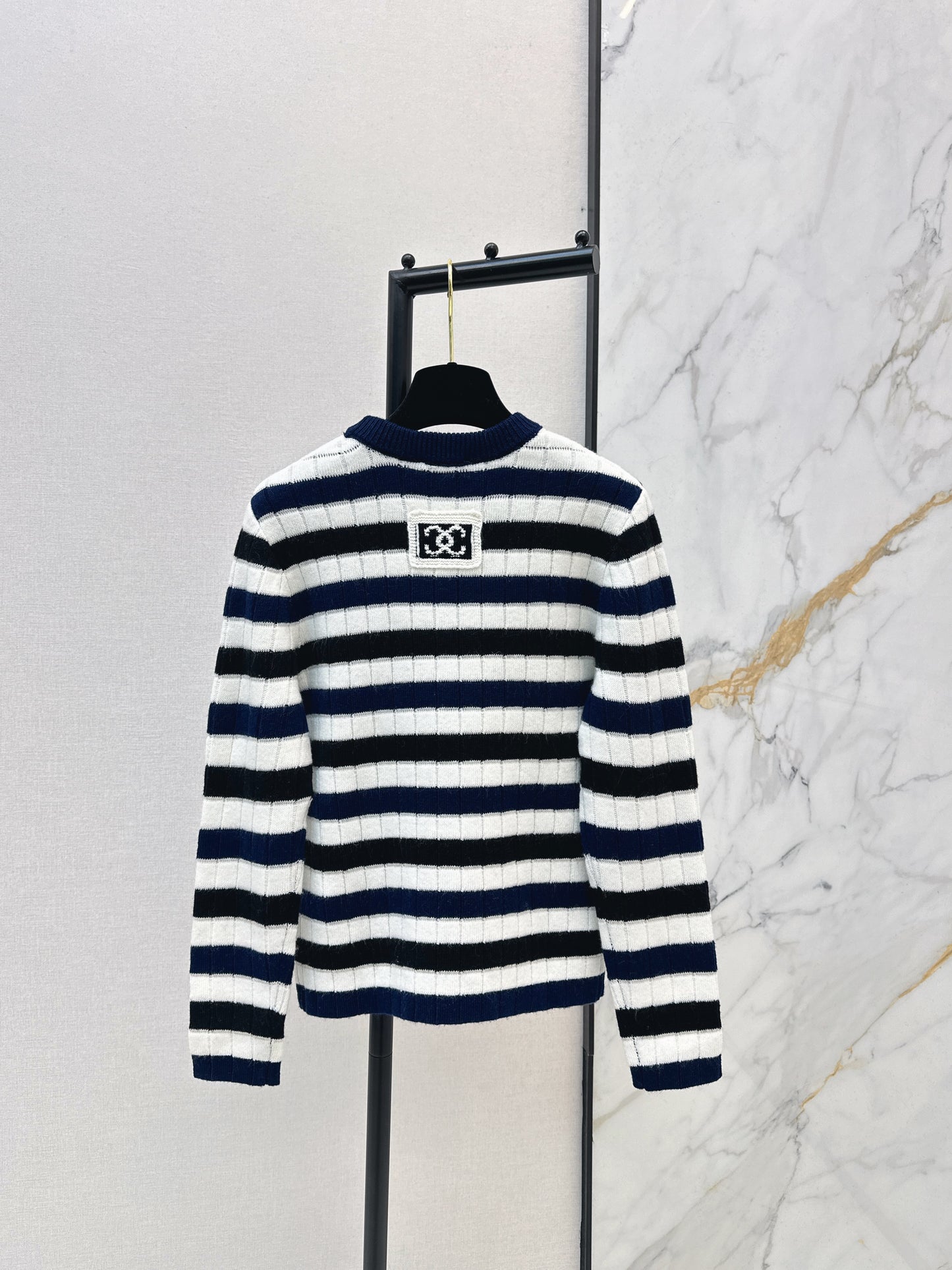 Striped Knit Sweater