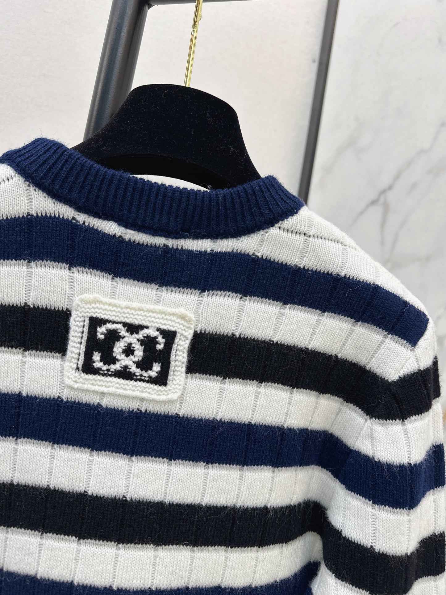 Striped Knit Sweater