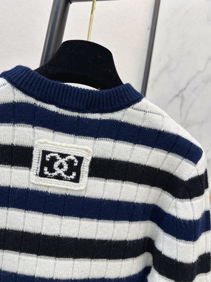 Striped Knit Sweater
