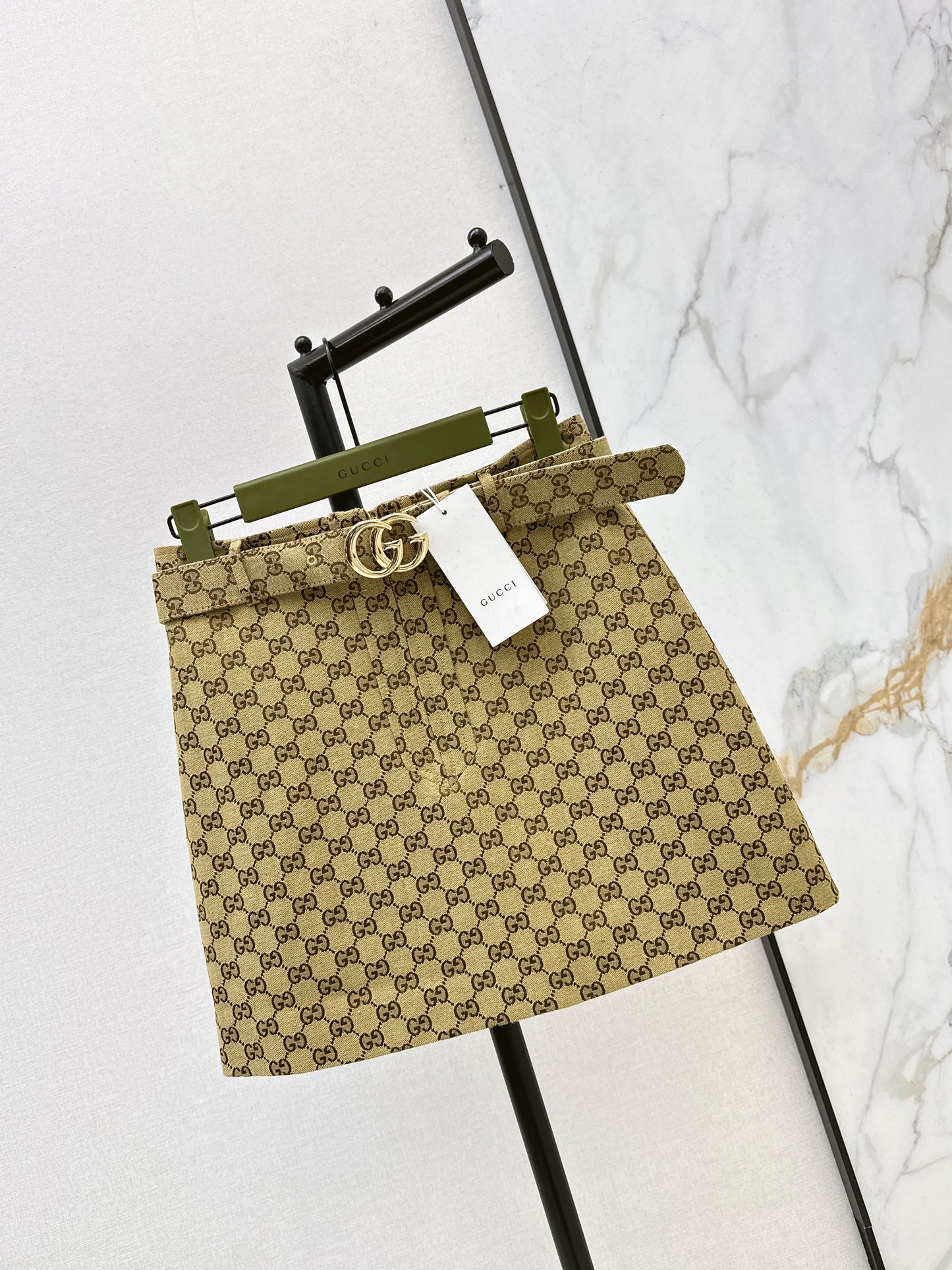 A-line mini skirt