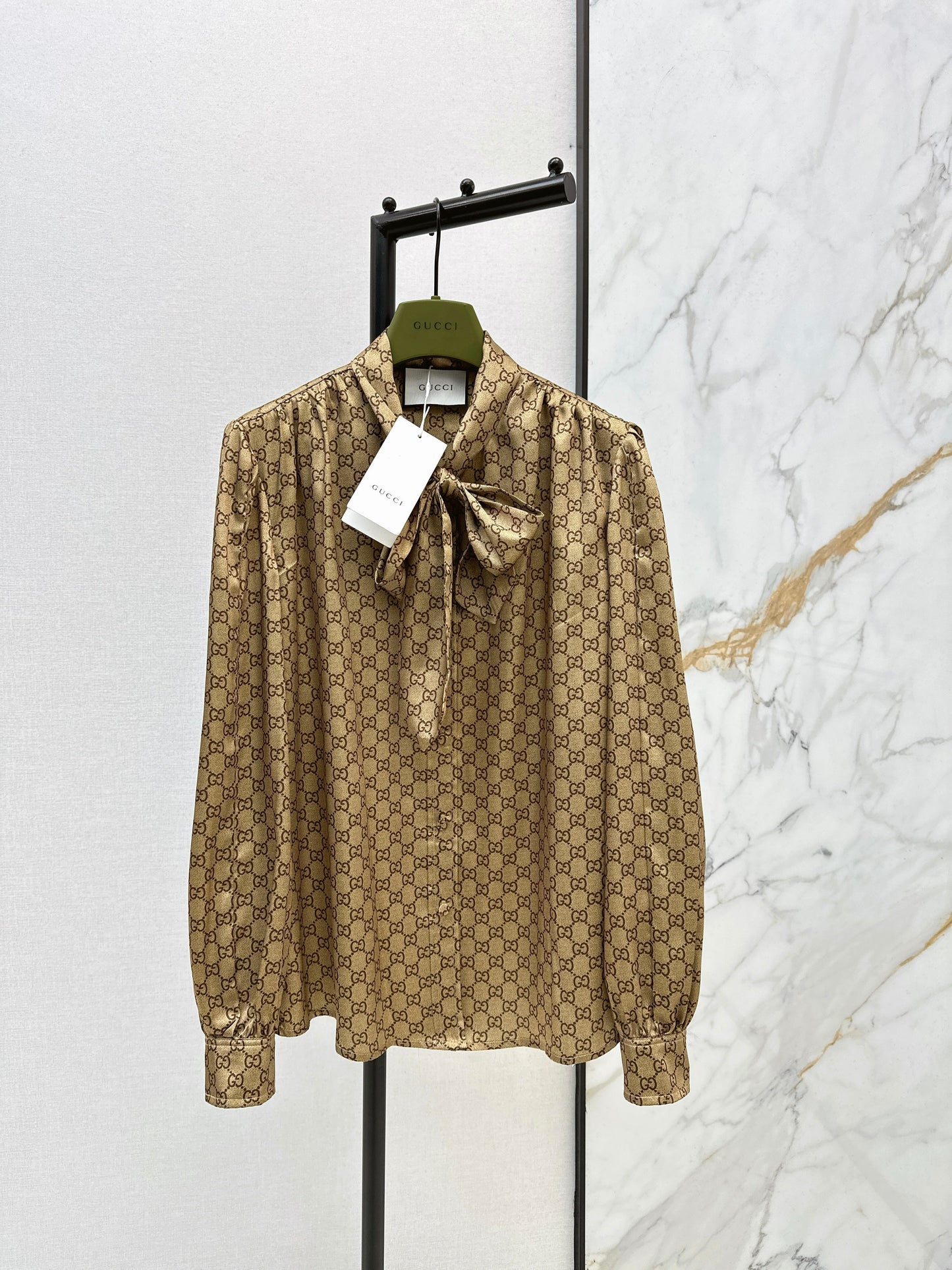 Printed Ribbon Shirt