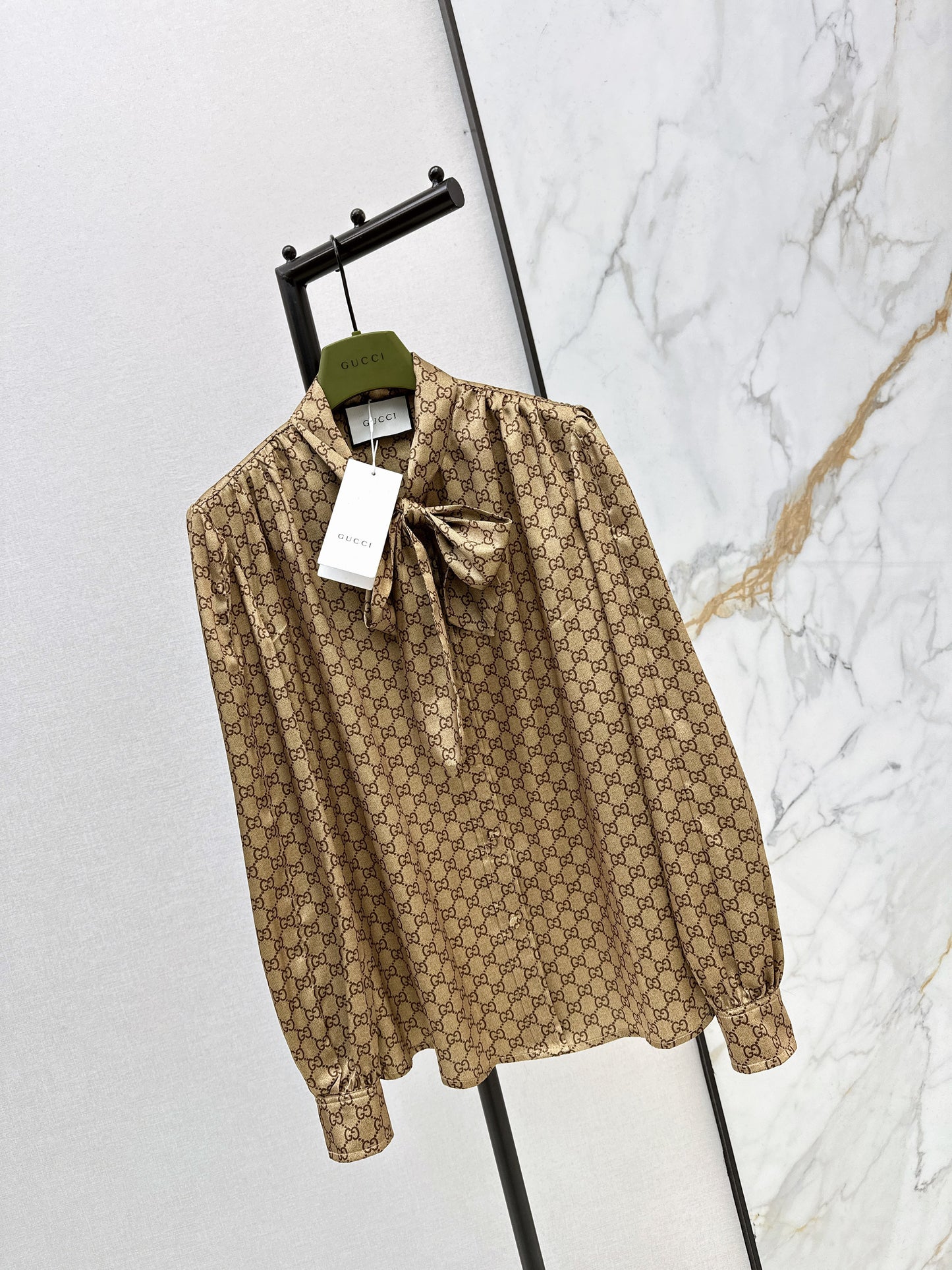 Printed Ribbon Shirt