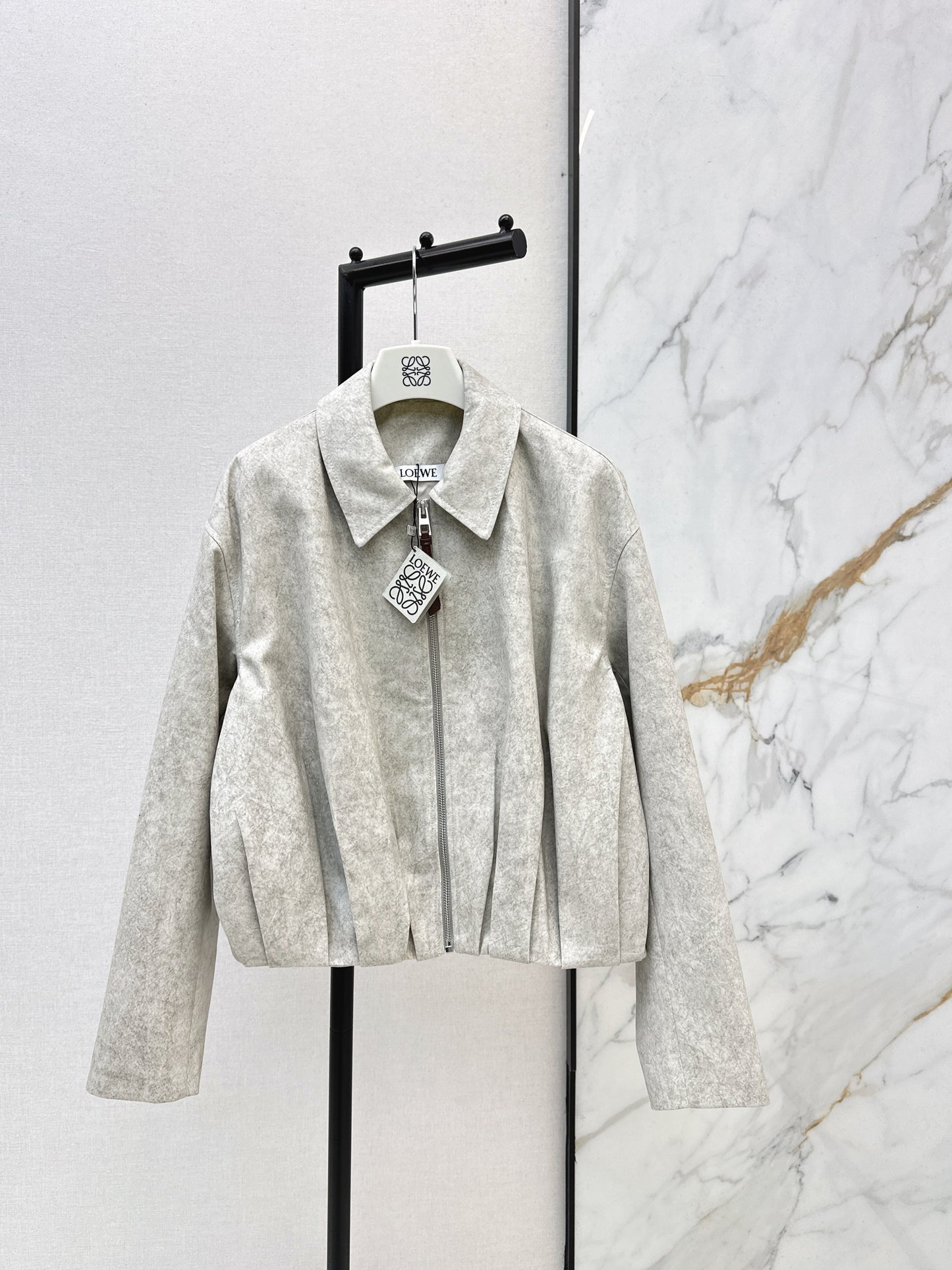 Pleated Jacket/Pleated Pants