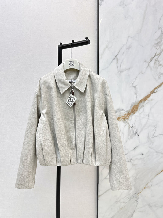 Pleated Jacket/Pleated Pants