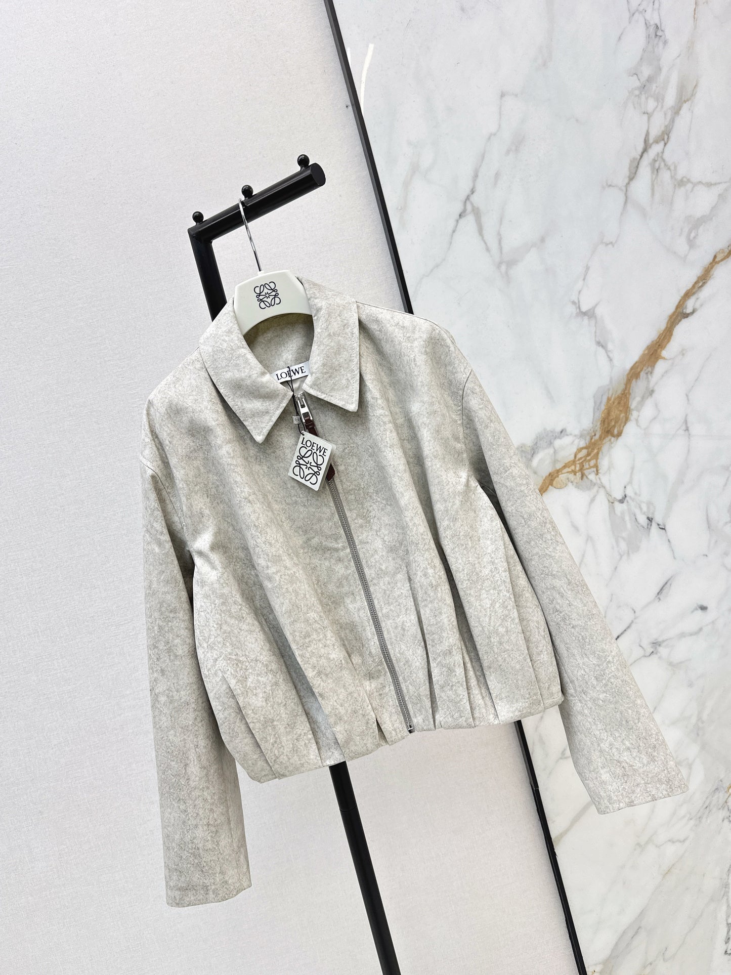 Pleated Jacket/Pleated Pants