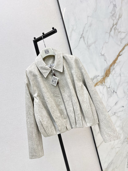 Pleated Jacket/Pleated Pants