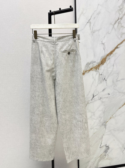 Pleated Jacket/Pleated Pants
