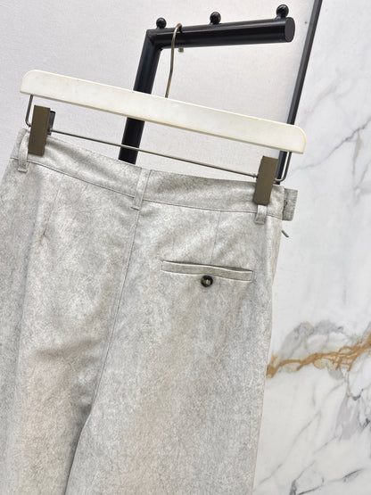 Pleated Jacket/Pleated Pants