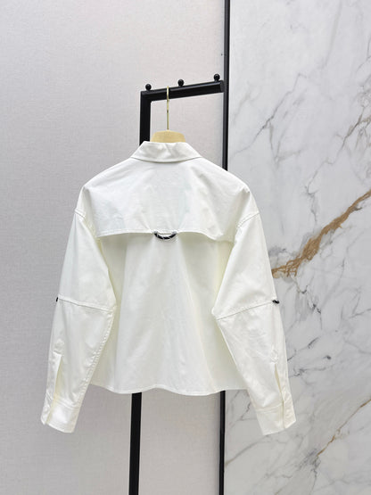 Short-length collared shirt