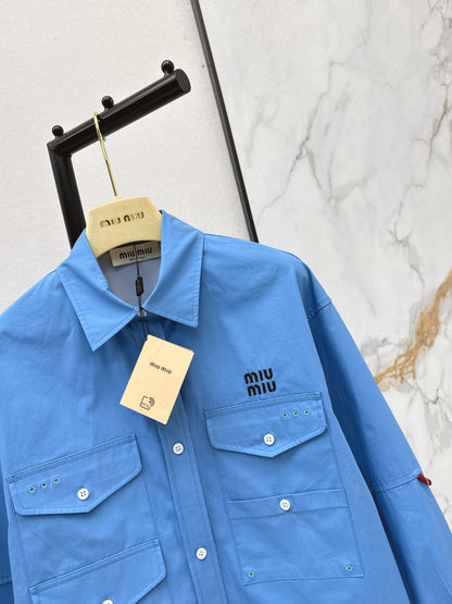 Short-length collared shirt
