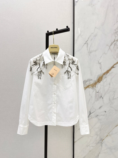 Iris Beaded Shirt
