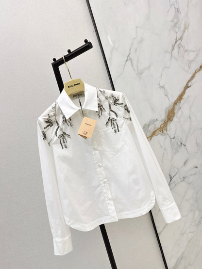 Iris Beaded Shirt