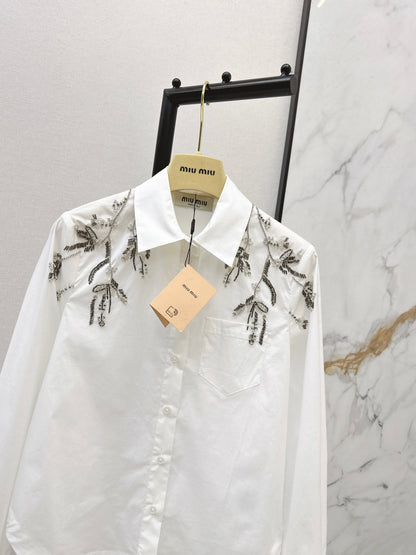 Iris Beaded Shirt