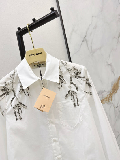 Iris Beaded Shirt