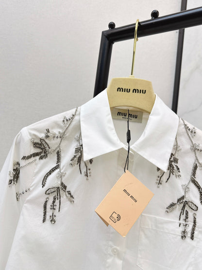 Iris Beaded Shirt