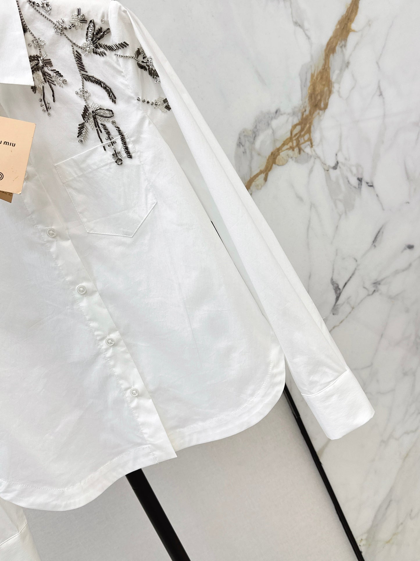 Iris Beaded Shirt