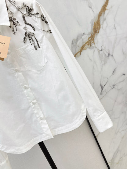 Iris Beaded Shirt