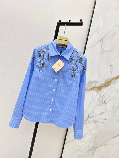 Iris Beaded Shirt