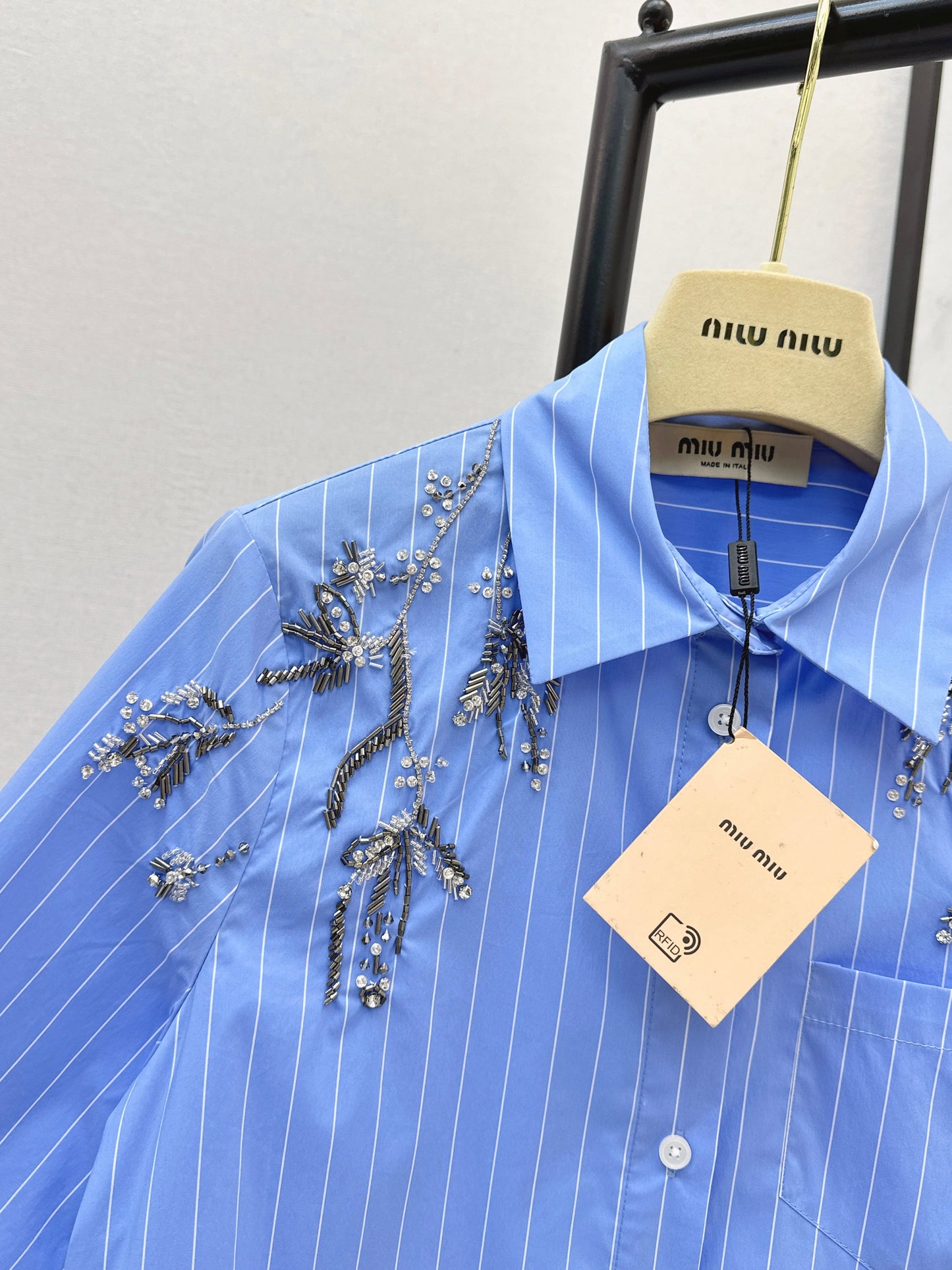 Iris Beaded Shirt