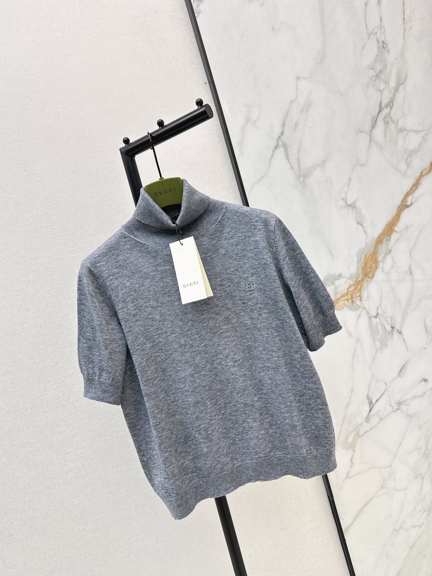 Wool Turtleneck T-Shirt