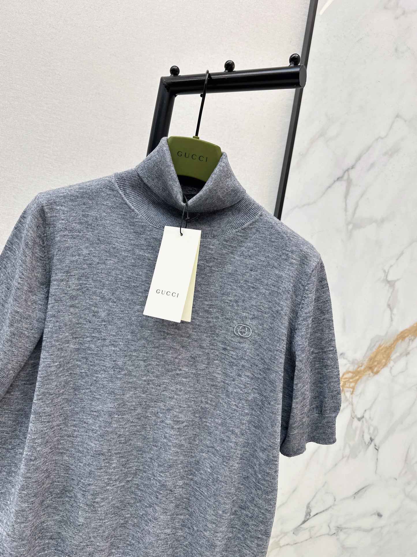 Wool Turtleneck T-Shirt