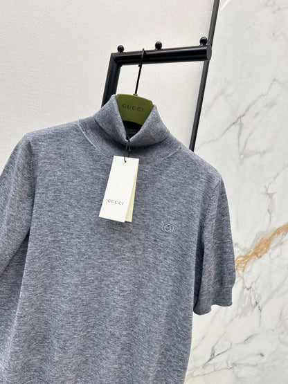 Wool Turtleneck T-Shirt