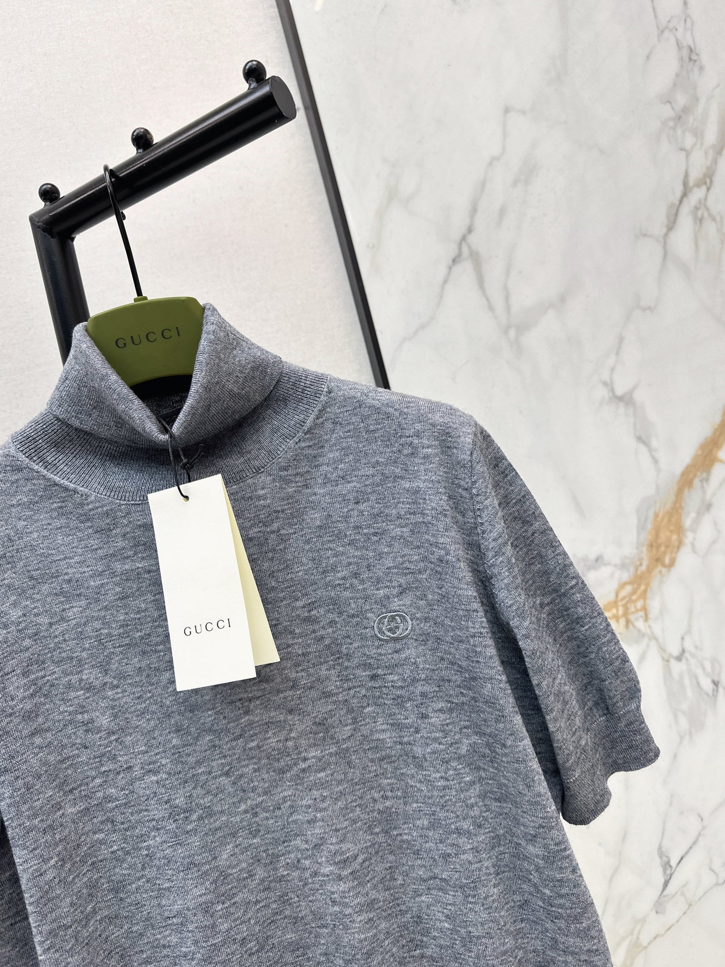 Wool Turtleneck T-Shirt