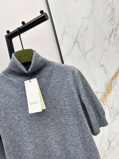 Wool Turtleneck T-Shirt