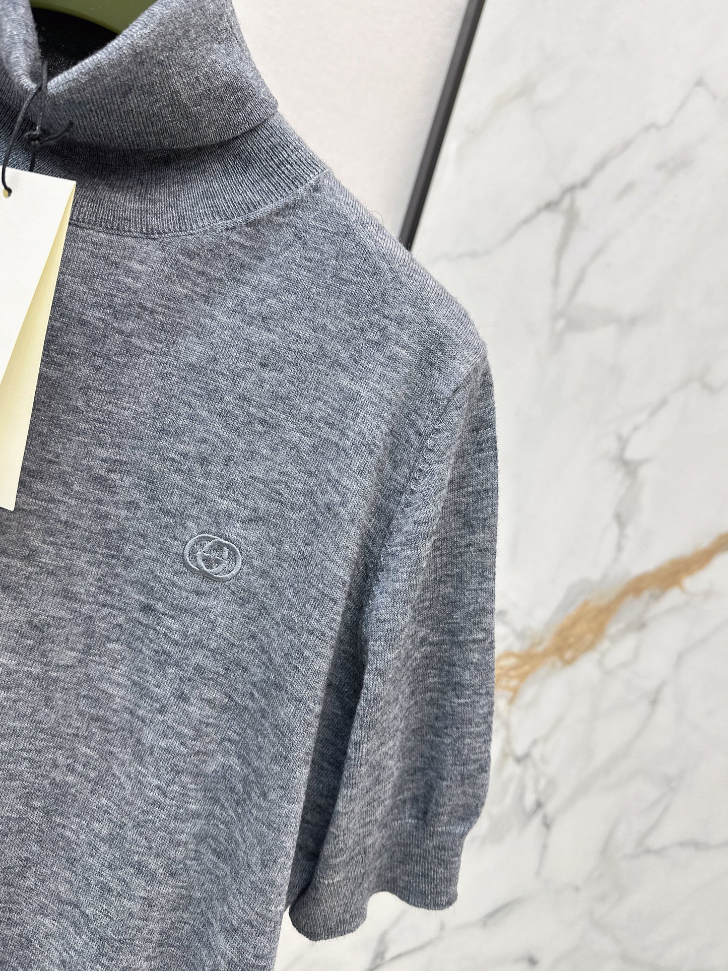 Wool Turtleneck T-Shirt